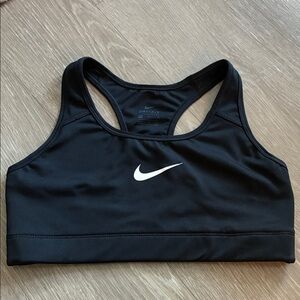 Nike DRI-FIT Black Racerback Sports Bra